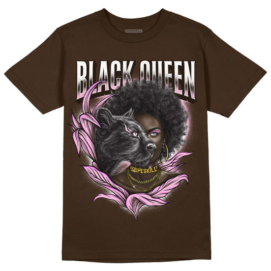 Jordan 11 Retro Neapolitan DopeSkill Velvet Brown T-shirt New Black Queen Graphic Streetwear