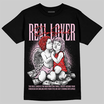 Awake NY x Air Jordan 5 Arctic Pink DopeSkill T-Shirt Real Lover Graphic Streetwear - Black