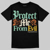 SB Dunk Low Rodeo Tourmaline DopeSkill T-Shirt Protect Me From Evil Graphic Streetwear - Black
