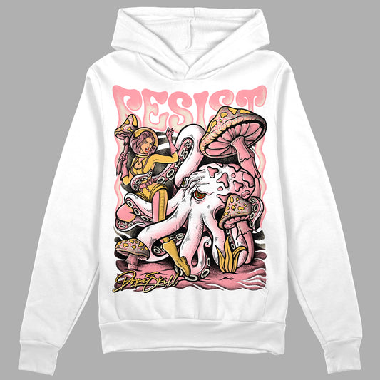 Jordan 3 GS “Red Stardust” DopeSkill Hoodie Sweatshirt Resist Graphic Streetwear - White 