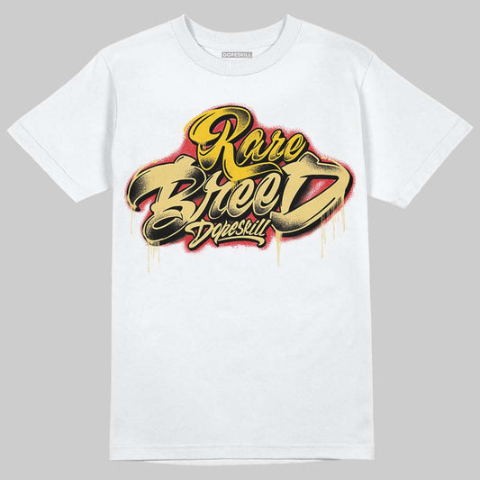 Quai 54 x Air Jordan 1 Retro Low OG Tour Yellow Black DopeSkill T-Shirt Rare Breed Type Graphic Streetwear - White