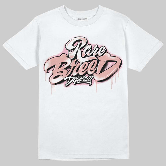 Jordan 1 Low OG “Rust Pink” DopeSkill T-Shirt Rare Breed Type Graphic Streetwear - White