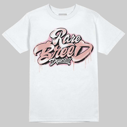 Jordan 1 Low OG “Rust Pink” DopeSkill T-Shirt Rare Breed Type Graphic Streetwear - White