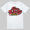 Jordan 14 Retro Ferrari (2025) DopeSkill T-Shirt Rare Breed Type Graphic Streetwear - White