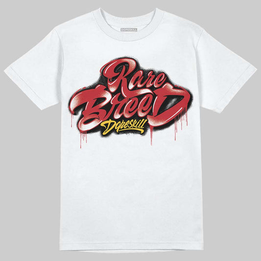 Jordan 14 Retro Ferrari (2025) DopeSkill T-Shirt Rare Breed Type Graphic Streetwear - White