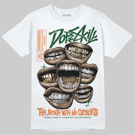 SoleFly x Air Jordan 3 “Fruits Of Our Labor” DopeSkill T-Shirt The Mouth With No Droughts Graphic Streetwear - White