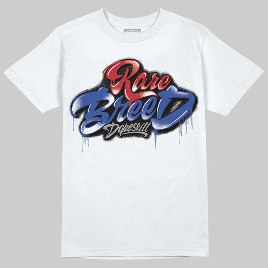 Jordan 4 “Rare Air” DopeSkill T-Shirt Rare Breed Type Graphic Streetwear - White