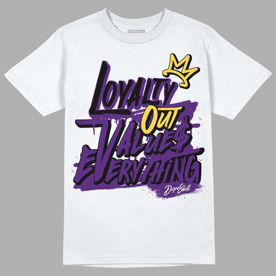 Jordan 12 “Field Purple” DopeSkill T-Shirt LOVE Graphic Streetwear - White