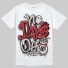 Adidas Samba OG Cloud White Better Scarlet Supplier Colour DopeSkill T-Shirt No Days Off Graphic Streetwear - White