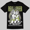 Jordan 5 “Luminous Green” DopeSkill T-Shirt Real Lover Graphic Streetwear - Black