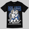 Jordan 1 Low Travis Scott x Fragment DopeSkill T-Shirt Real Lover Graphic Streetwear - Black