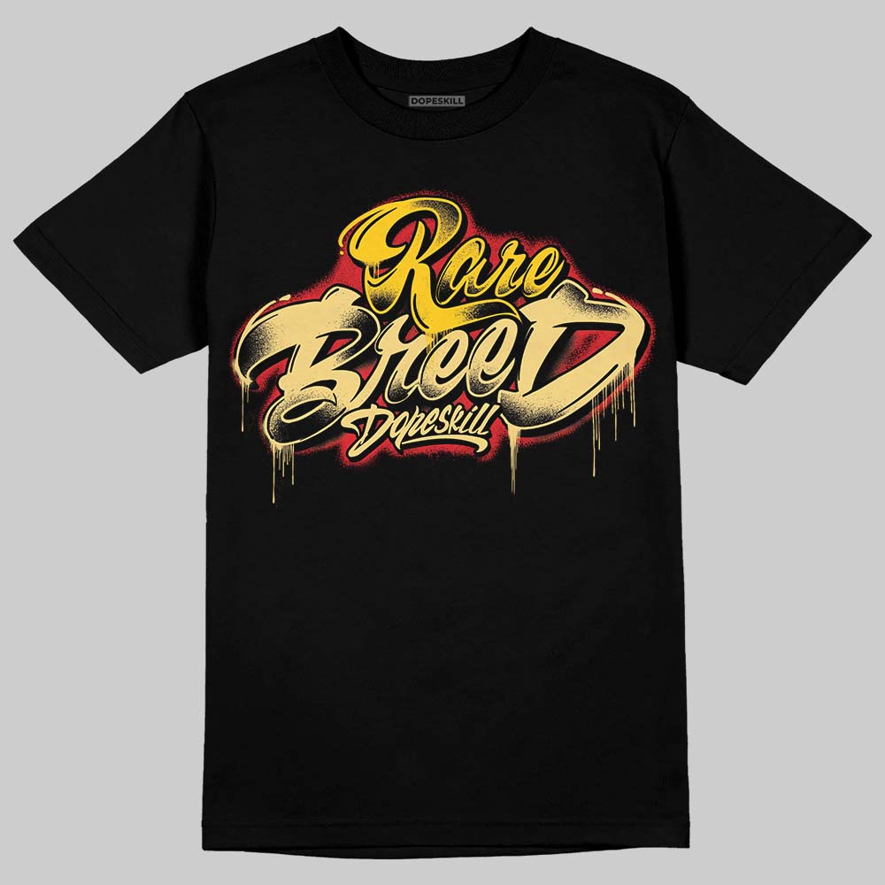 Quai 54 x Air Jordan 1 Retro Low OG Tour Yellow Black DopeSkill T-Shirt Rare Breed Type Graphic Streetwear - Black