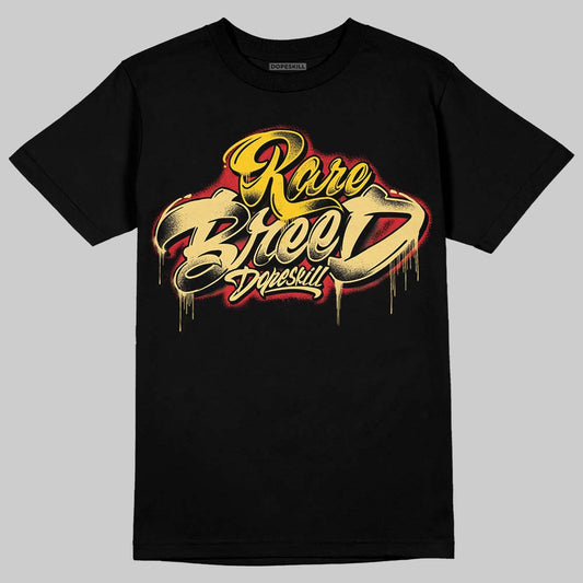 Quai 54 x Air Jordan 1 Retro Low OG Tour Yellow Black DopeSkill T-Shirt Rare Breed Type Graphic Streetwear - Black