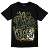 Jordan 4 Retro SE Craft Medium Olive DopeSkill T-Shirt No Days Off Graphic Streetwear - Black