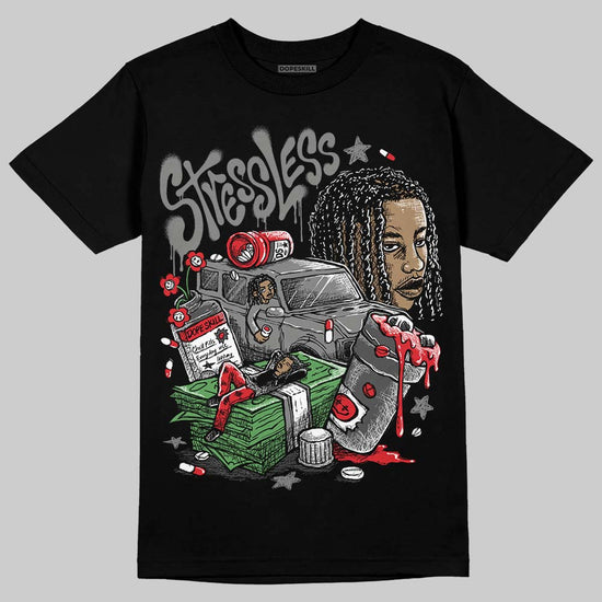 Jordan 10 Retro Shadow (2025) DopeSkill T-Shirt Stressless Graphic Streetwear - Black