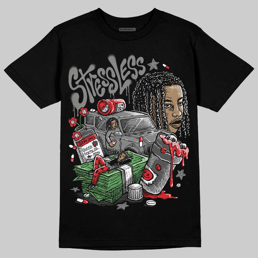 Jordan 10 Retro Shadow (2025) DopeSkill T-Shirt Stressless Graphic Streetwear - Black