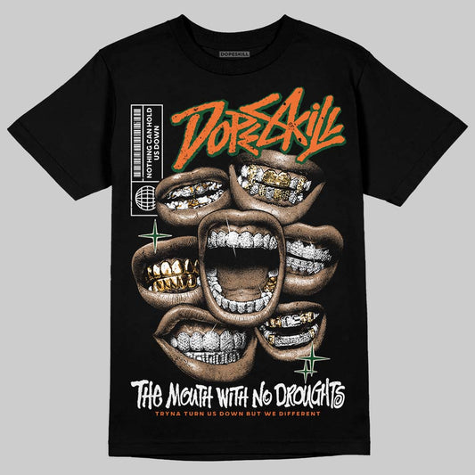 SoleFly x Air Jordan 3 “Fruits Of Our Labor” DopeSkill T-Shirt The Mouth With No Droughts Graphic Streetwear - black