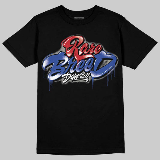 Jordan 4 “Rare Air” DopeSkill T-Shirt Rare Breed Type Graphic Streetwear - Black