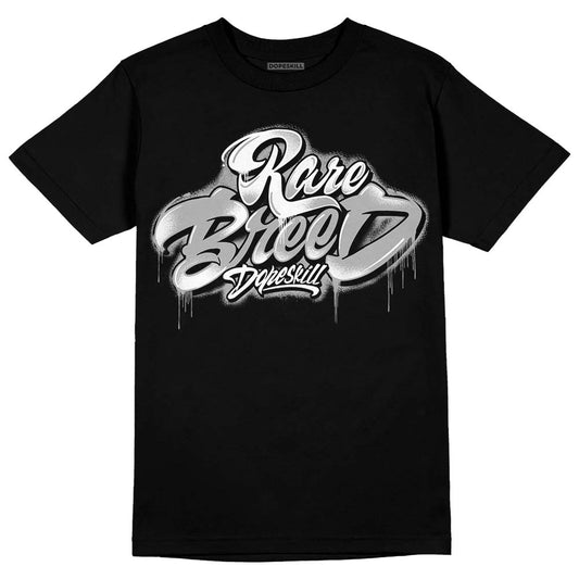 Jordan 1 Low OG “Shadow” DopeSkill T-Shirt Rare Breed Type Graphic Streetwear - Black