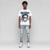 “True Blue” 3s DopeSkill Oversize Print T-Shirt Rich Soon Graphic