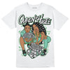 Jordan 1 High OG Green Glow DopeSkill T-Shirt Queen Of Hustle Graphic Streetwear - White