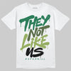 Foamposite Pro 'Pine Green' DopeSkill T-Shirt They Not Like Us Graphic Streetwear - White