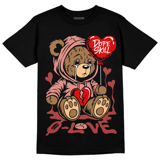 Jordan 13 “Dune Red” DopeSkill T-Shirt Broken Bear Graphic Streetwear - Black