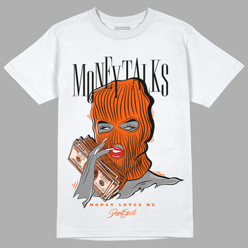 MSCHF Super Normal 2 Orange Milk DopeSkill T-Shirt Money Talks Graphic Streetwear - White 