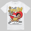 Jordan 12 "Phantom" DopeSkill T-Shirt No Fake Love  Graphic Streetwear - White