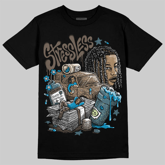 Jordan 3 GS “We Outside” DopeSkill T-Shirt Stressless Graphic Streetwear - Black
