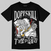 New Balance 2002R ‘Steel Orca’ DopeSkill T-Shirt Sorry I've Been Trappin Graphic Streetwear - Black