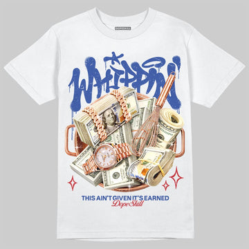 Jordan 4 “Rare Air” DopeSkill T-Shirt Whippin Graphic Streetwear - White