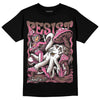 Dunk Low Smokey Mauve Playful Pink DopeSkill T-Shirt Resist Graphic Streetwear - Black 