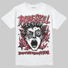 Jordan 4 “Sierra Red" DopeSkill T-Shirt Root of Evil Graphic Streetwear - White