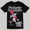 Jordan 5 Low “Peanut Butter Jelly” DopeSkill T-Shirt Play together, Stay together Graphic Streetwear - Black