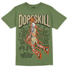 Olive Sneakers DopeSkill Olive T-shirt Thunder Dunk Graphic Streetwear