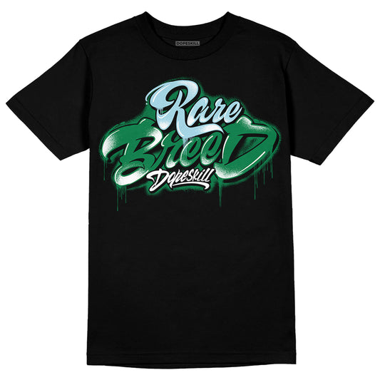Jordan 5 “Lucky Green” DopeSkill T-Shirt Rare Breed Type Graphic Streetwear - Black
