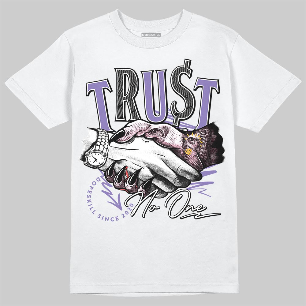 Jordan 11 "Mojave" DopeSkill T-Shirt Trust No One Graphic Streetwear - White