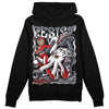 Jordan 14 Retro 'Stealth' DopeSkill Hoodie Sweatshirt Resist Graphic Streetwear - Black