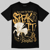 Jordan 6 “Pearl” DopeSkill T-Shirt Speak It Graphic Streetwear - Black