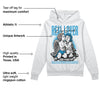 Military Blue 4s DopeSkill Hoodie Sweatshirt Real Lover Graphic