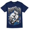 Jordan 3 "Midnight Navy" DopeSkill Navy T-shirt Money On My Mind Graphic Streetwear