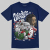 Jordan 12 Retro French Blue (2025) DopeSkill T-Shirt Stressless Graphic Streetwear - navy