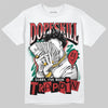 Jordan 5 ‘El Grito’ DopeSkill T-Shirt Sorry I've Been Trappin Graphic Streetwear - White 