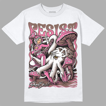 Dunk Low Smokey Mauve Playful Pink DopeSkill T-Shirt Resist Graphic Streetwear - White 