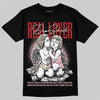 ASICS Gel-Nimbus 10.1 Strawberry DopeSkill T-Shirt Real Lover Graphic Streetwear - Black