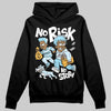 Vans Knu Stack Vintage Satin Dream Blue DopeSkill Hoodie Sweatshirt No Risk No Story Graphic Streetwear - Black