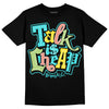 New Balance 9060 “Cyan Burst” DopeSkill T-Shirt Talk Is Chip Graphic Streetwear - Black