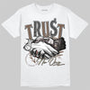 A Ma Maniére x Air Jordan 4 “Dark Mocha” DopeSkill T-Shirt Trust No One Graphic Streetwear - White