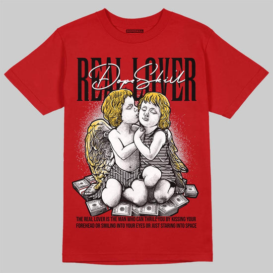 Jordan 14 Retro Ferrari (2025) DopeSkill T-Shirt Real Lover Graphic Streetwear - Red